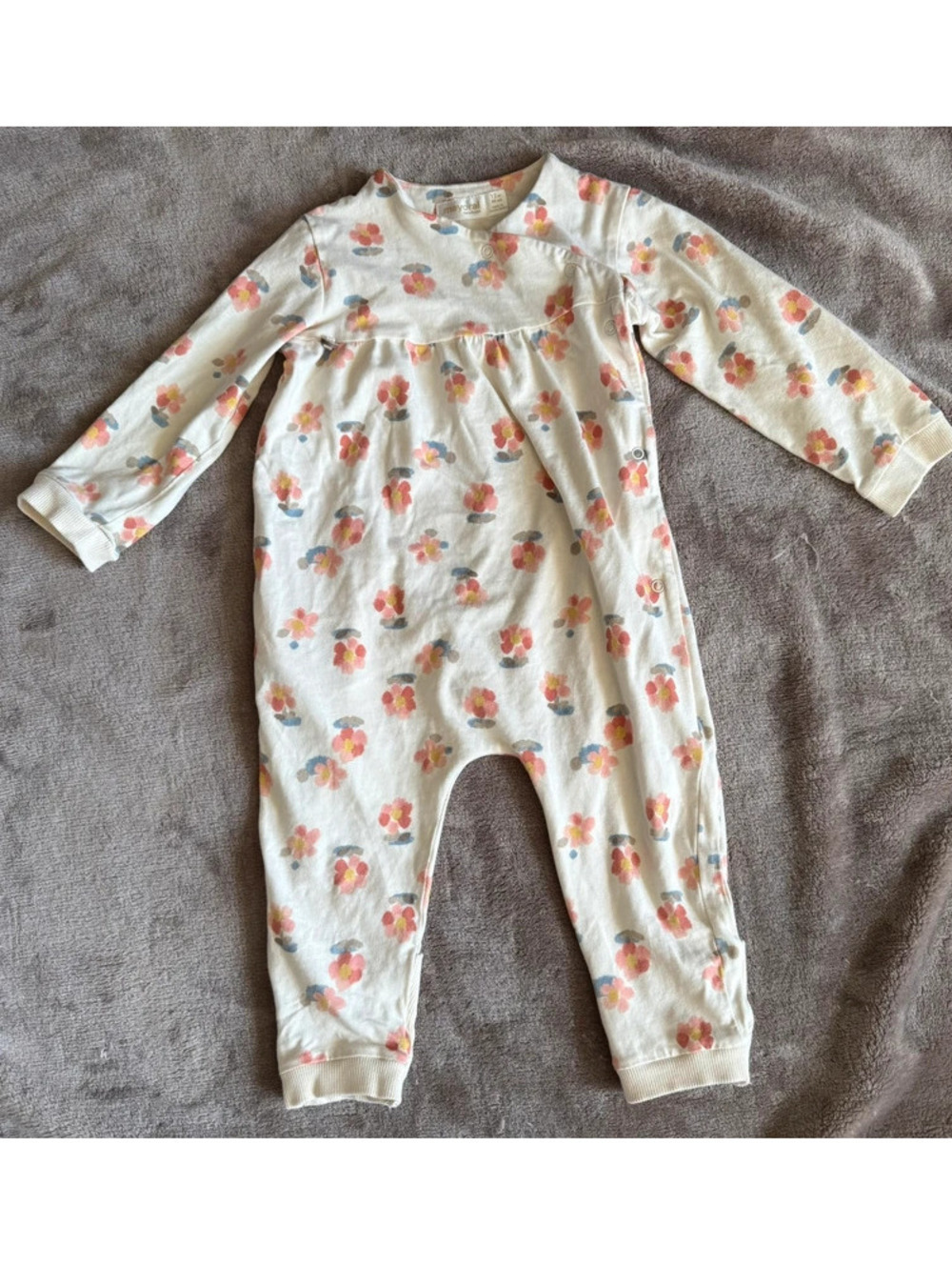 Girls Mayoral Floral Romper